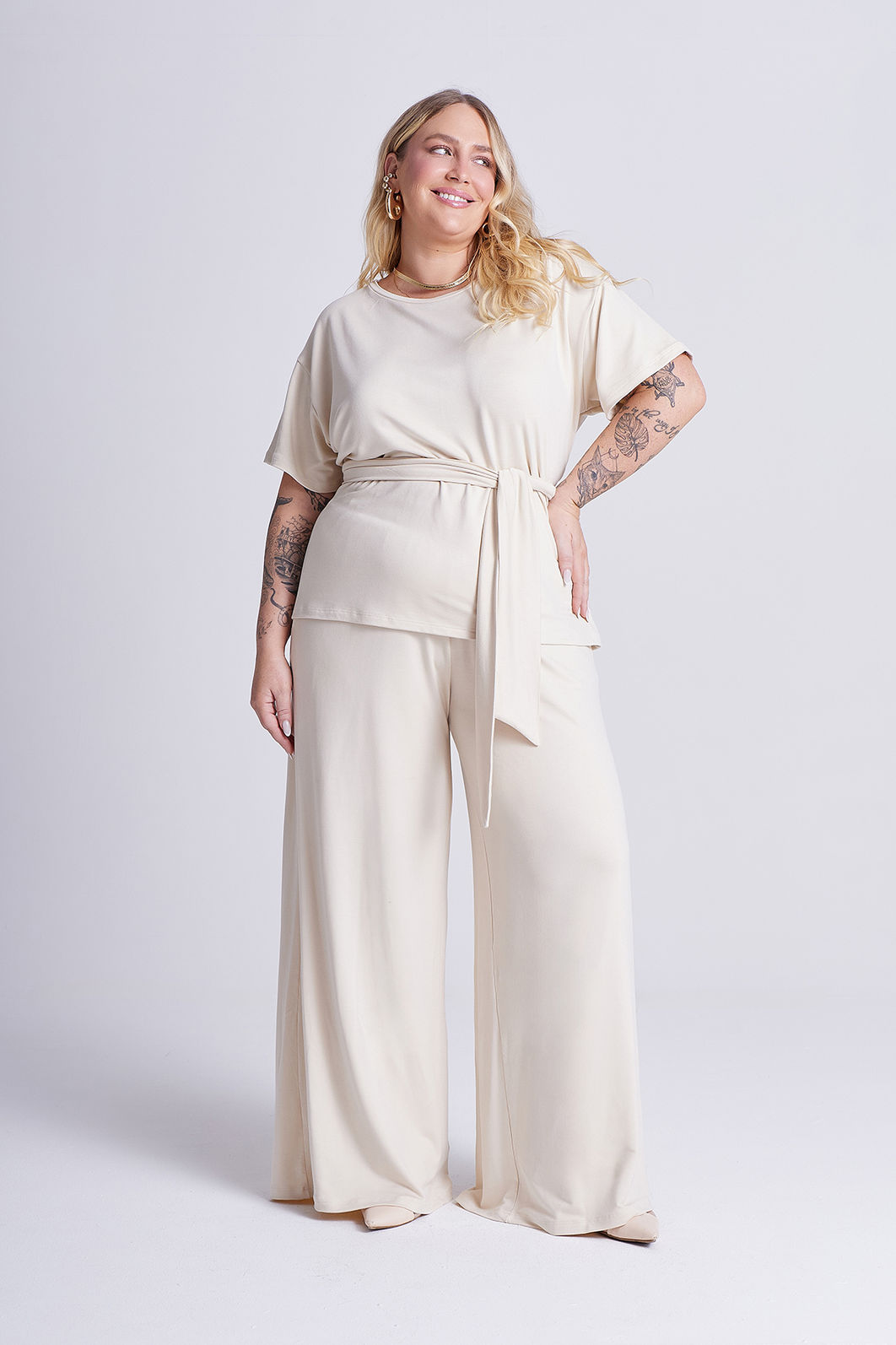 Blusa Cora Baunilha Blusa Cora Baunilha
