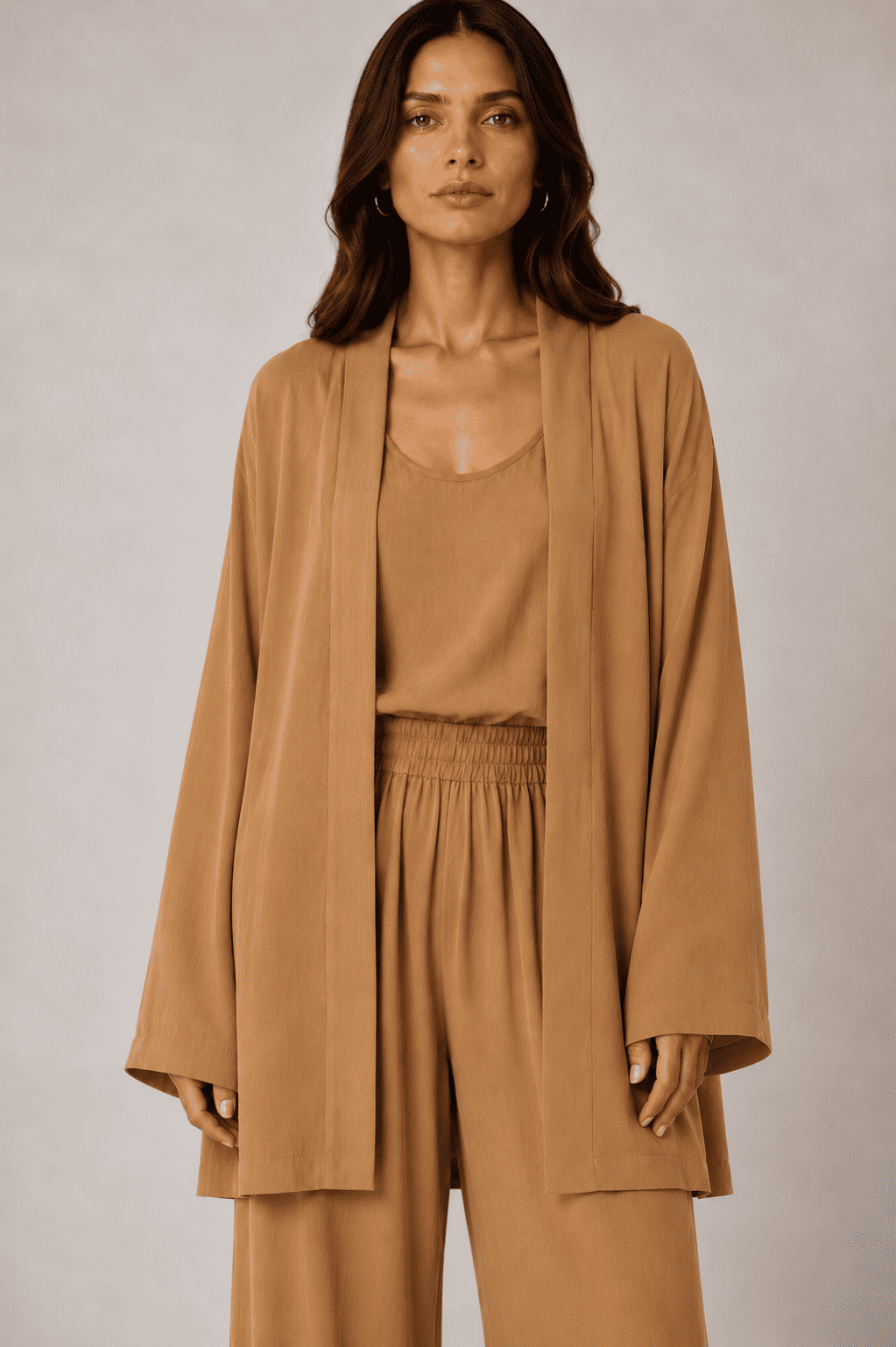 Kimono Aline Camel Kimono Aline Camel