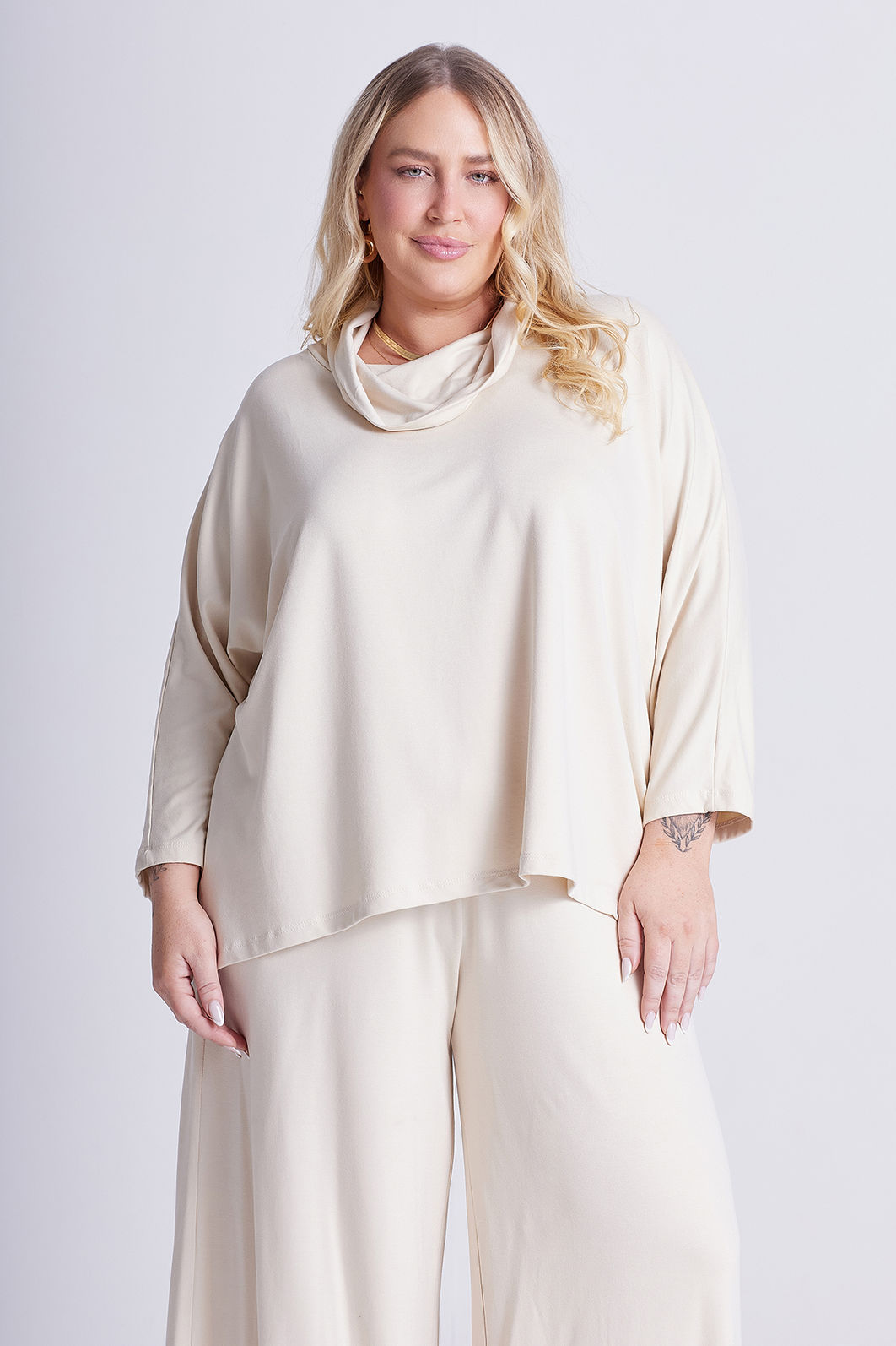 Blusa Agatha Baunilha Blusa Agatha Baunilha
