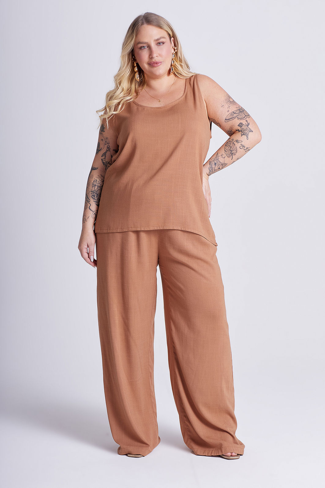 Calça Leonor Camel