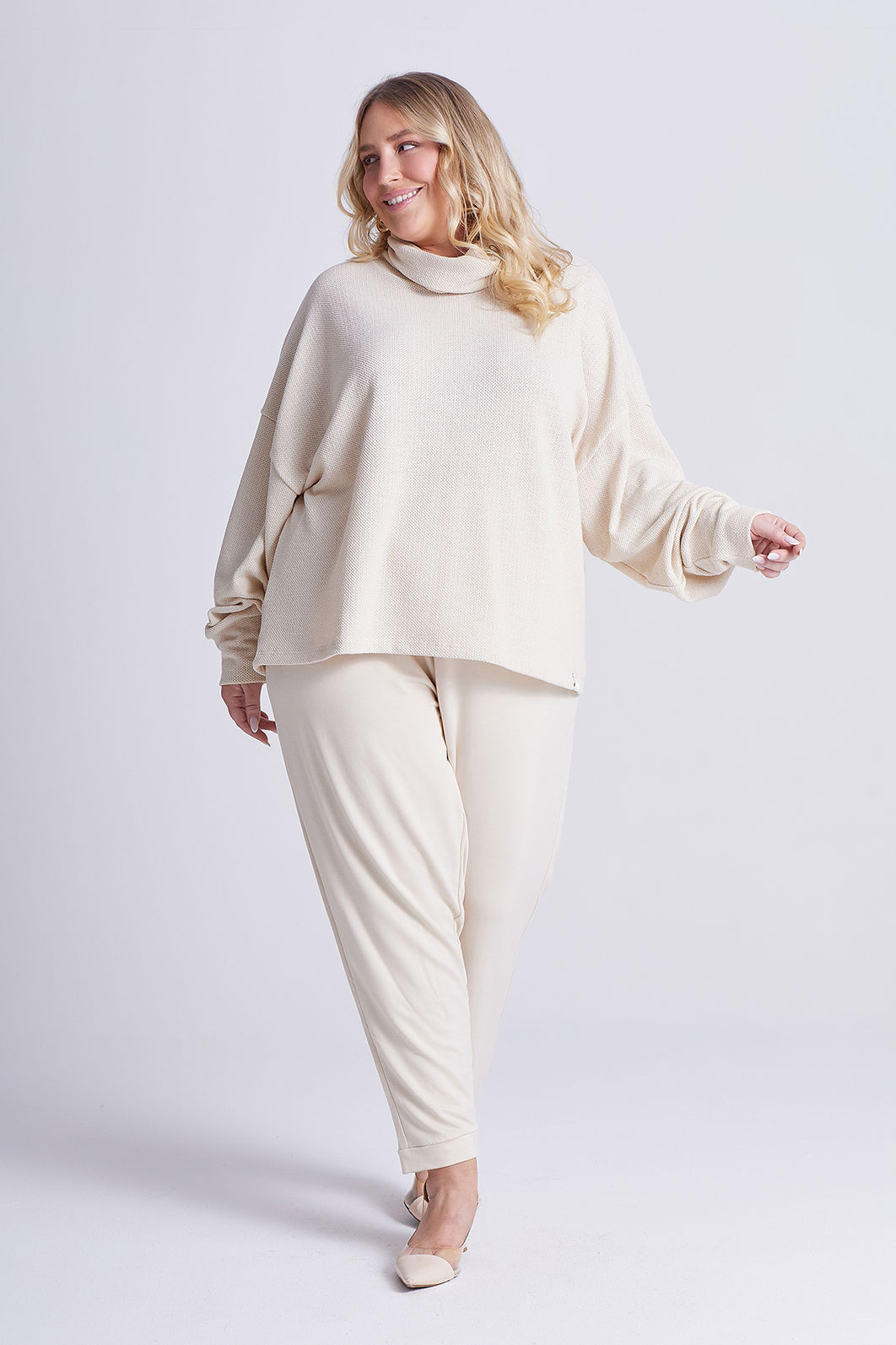 Calça Aurora Baunilha Calça Aurora Baunilha