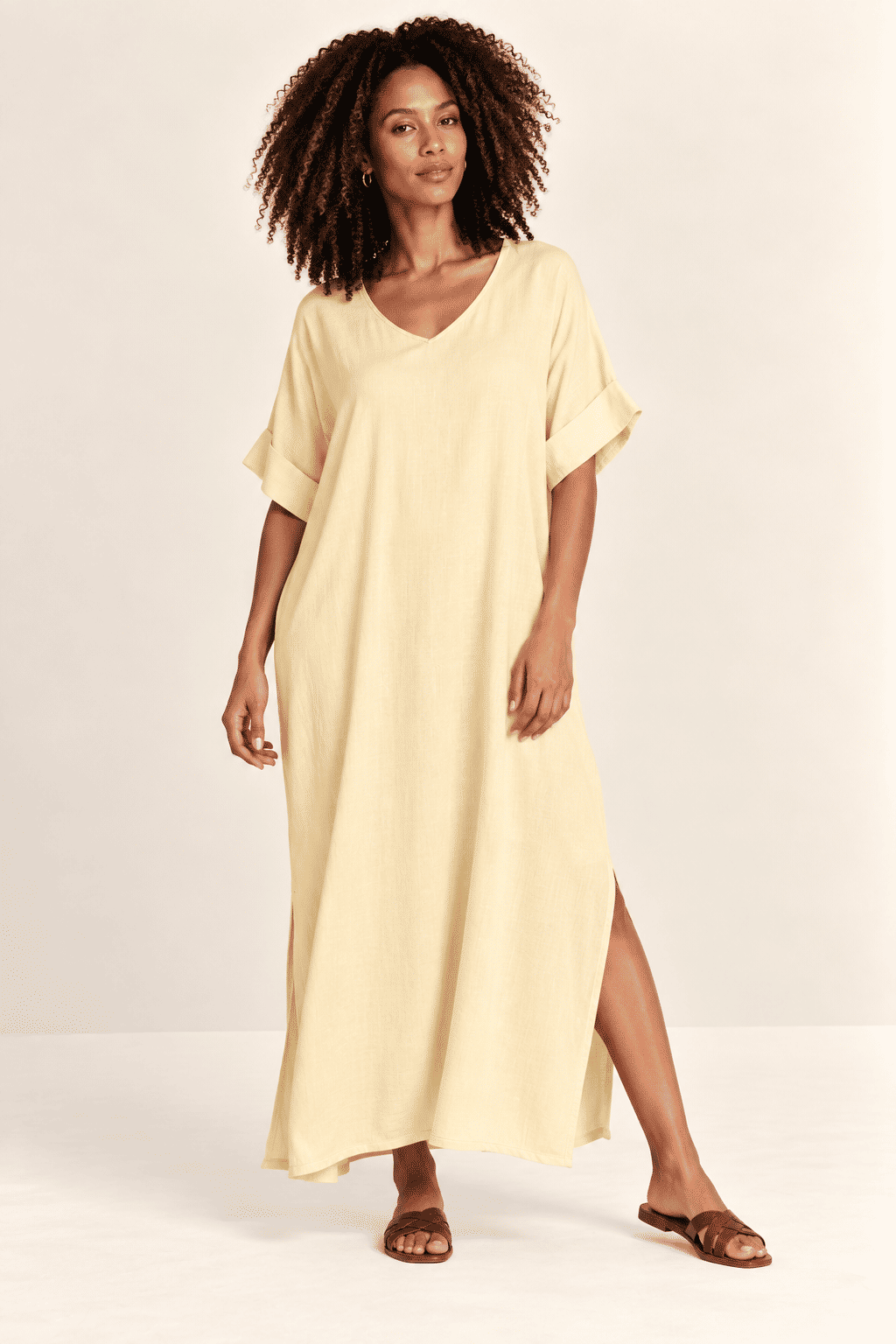 Vestido Elen Amarelo Vestido Elen Amarelo