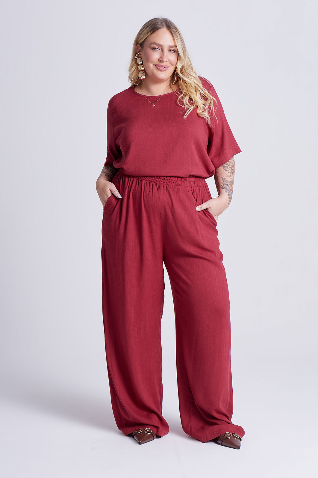 Conjunto Chloe Romã - 2 Peças Conjunto Chloe Romã - 2 Peças