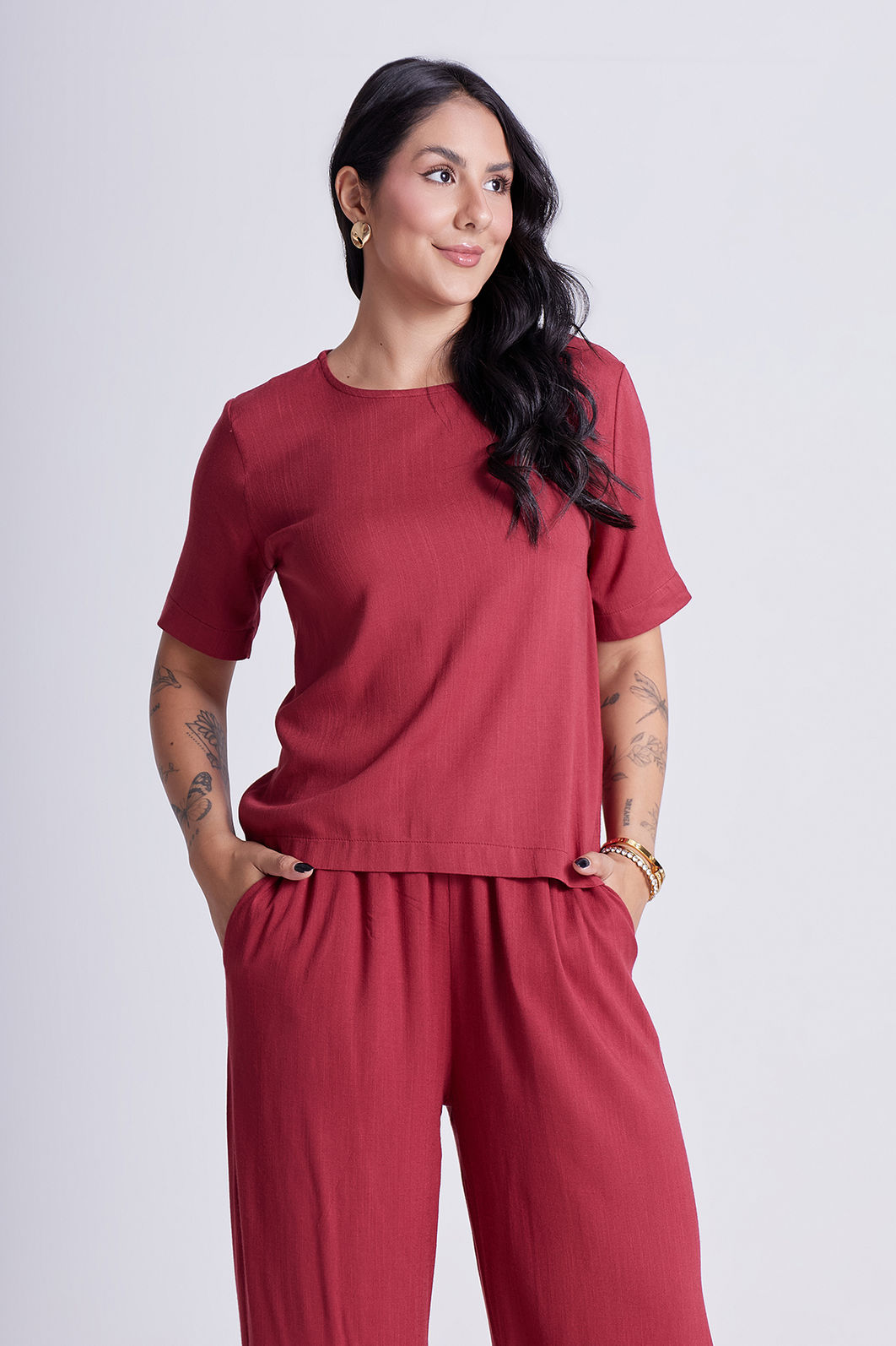 Conjunto Chloe Romã - 2 Peças Conjunto Chloe Romã - 2 Peças