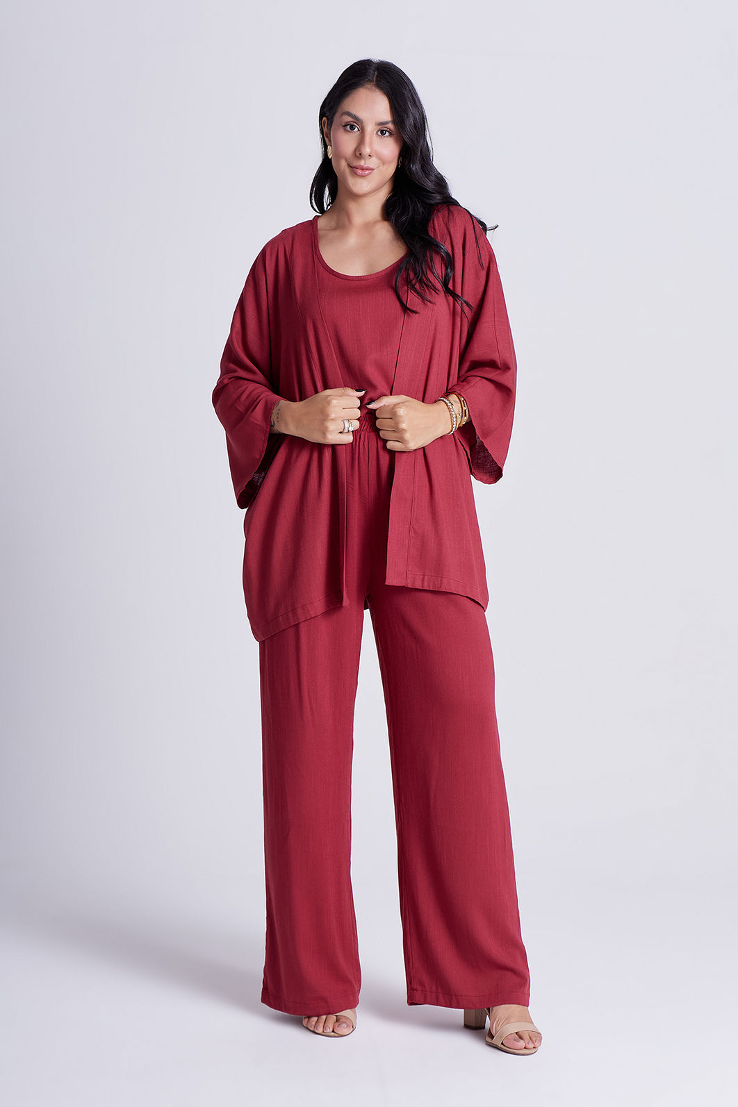 Conjunto Aline Romã - 3 Peças Conjunto Aline Romã - 3 Peças
