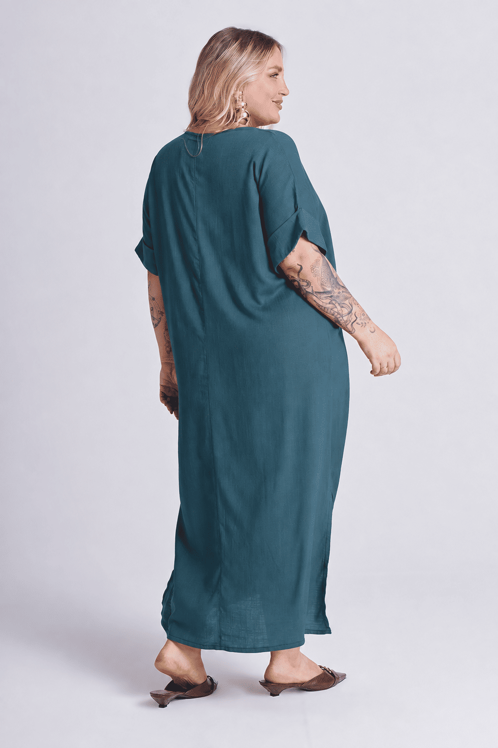 Vestido Elen Mediterrâneo Vestido Elen Mediterrâneo