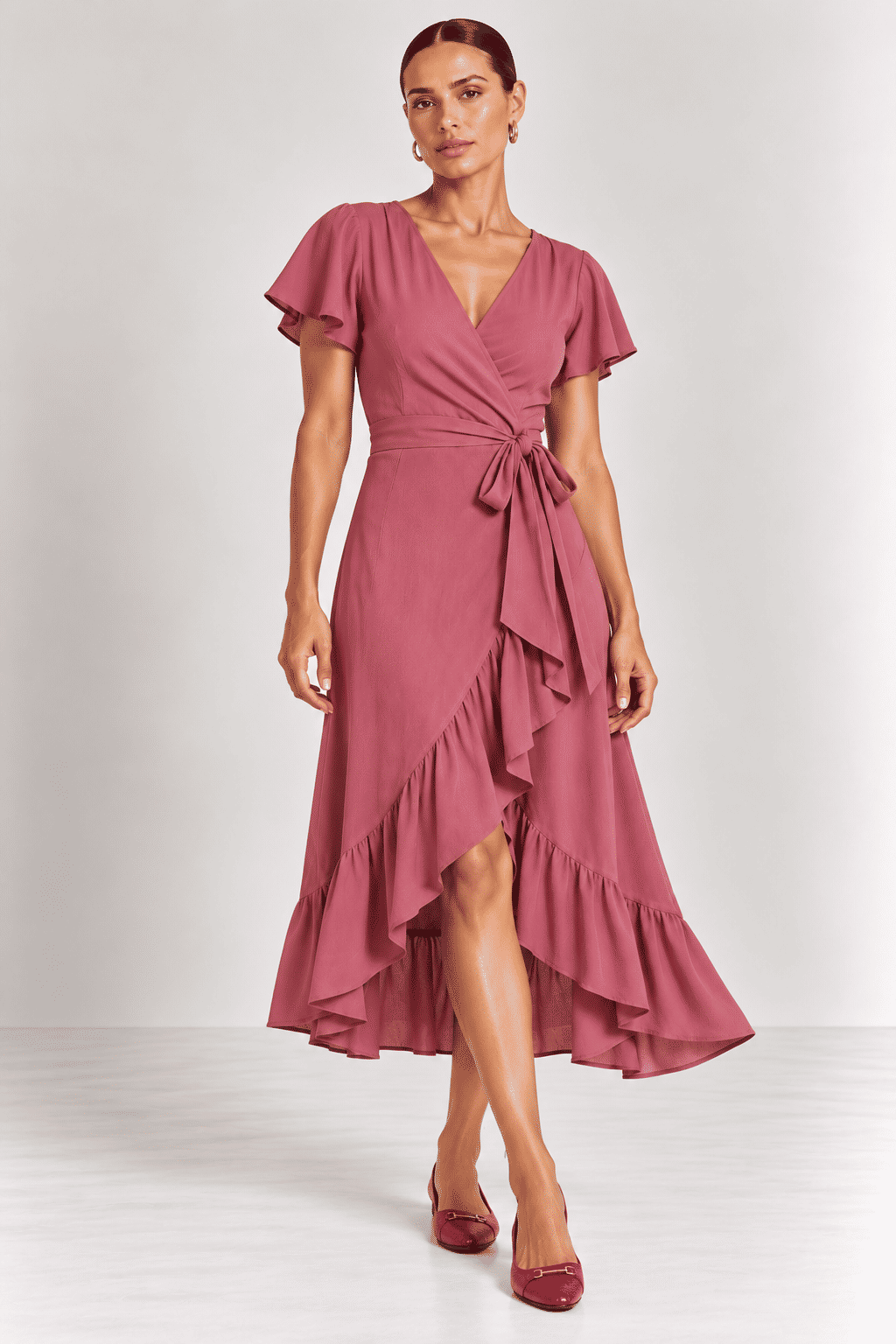 Vestido Liliana Framboesa Vestido Liliana Framboesa