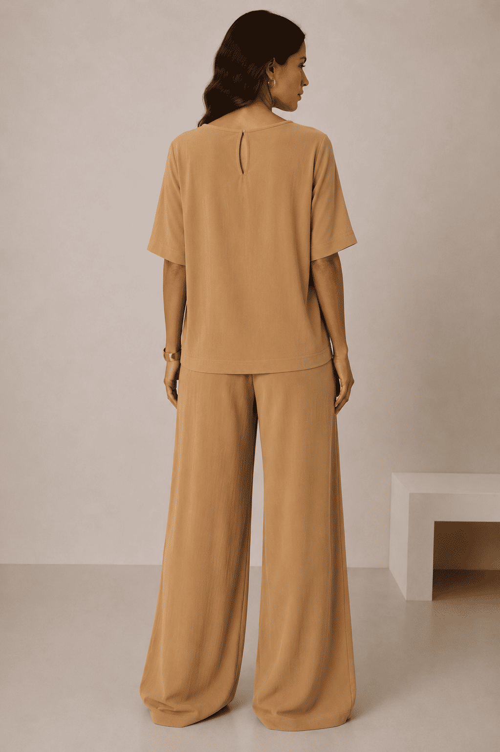 Blusa Chloe Camel Blusa Chloe Camel