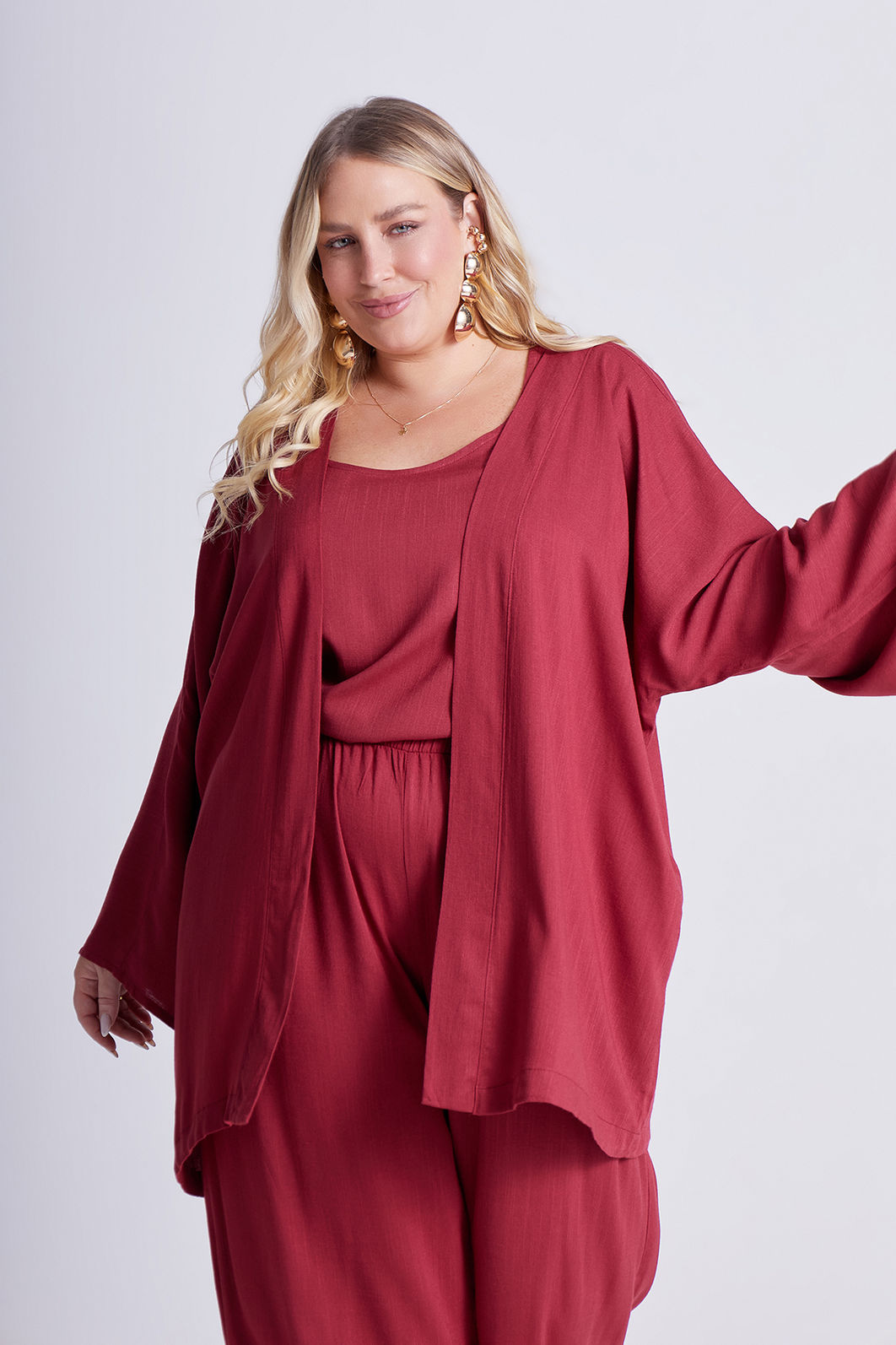 Conjunto Aline Romã - 3 Peças Conjunto Aline Romã - 3 Peças