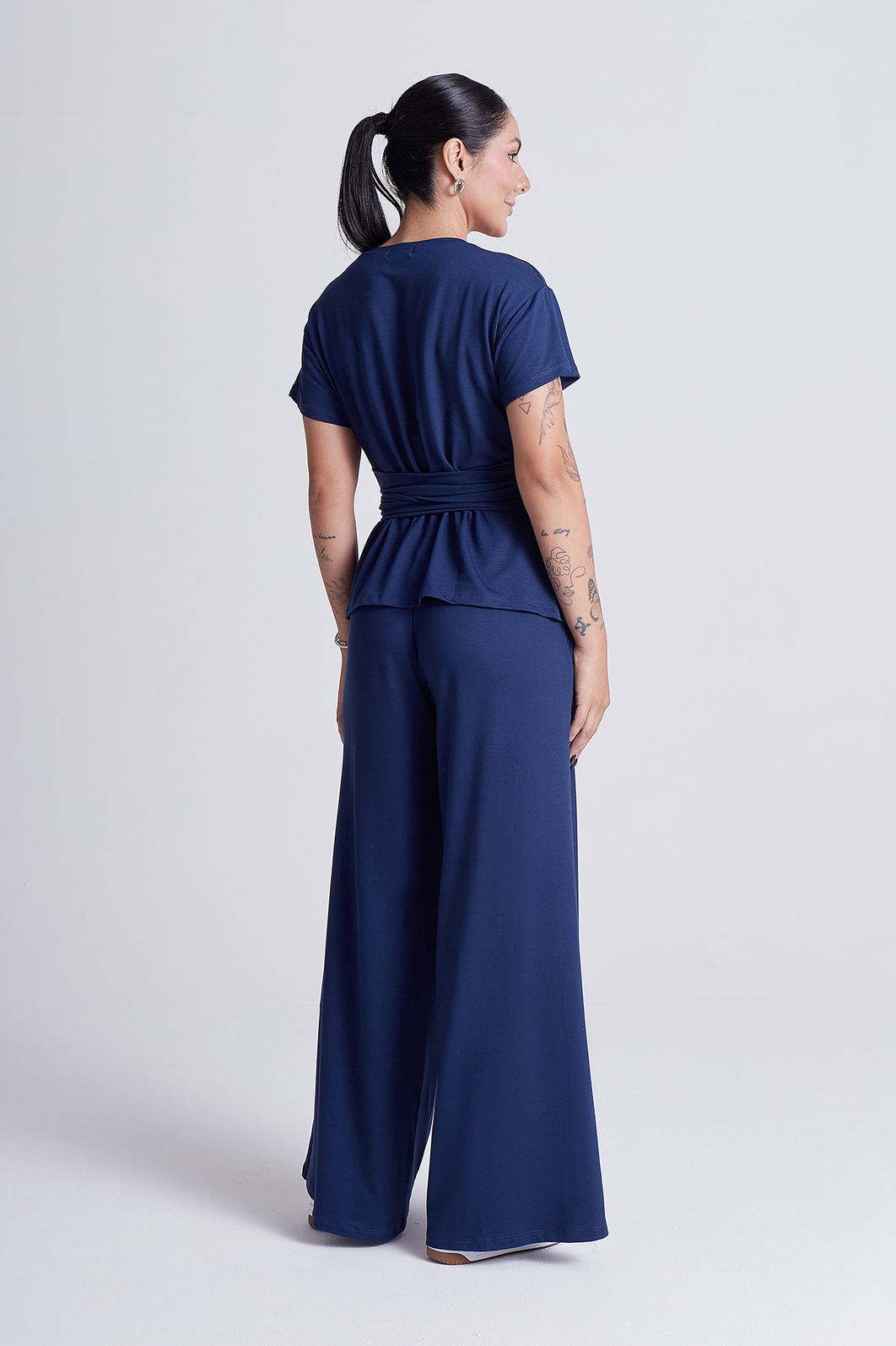 Conjunto Cora Azul Marinho Conjunto Cora Azul Marinho