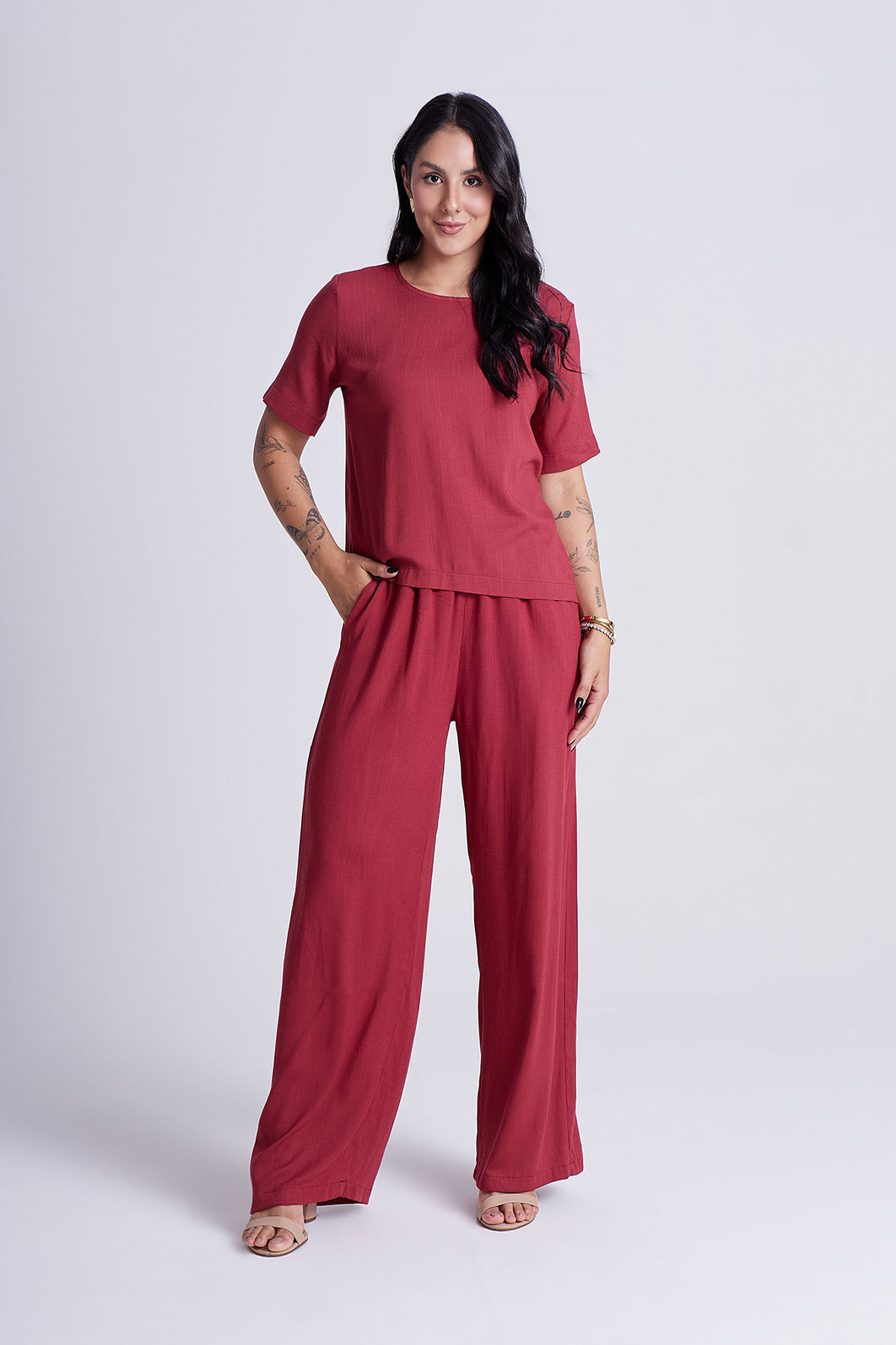 Conjunto Chloe Romã - 2 Peças Conjunto Chloe Romã - 2 Peças