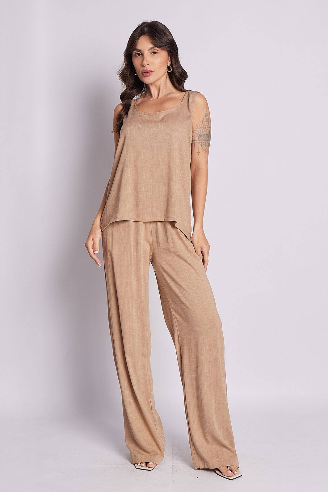 Calça Leonor Aveia Calça Leonor Aveia