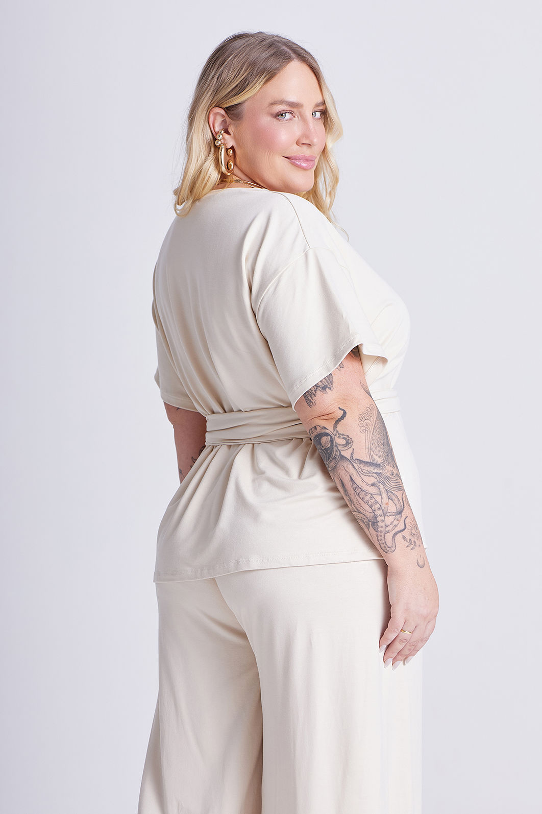 Conjunto Cora Baunilha Conjunto Cora Baunilha