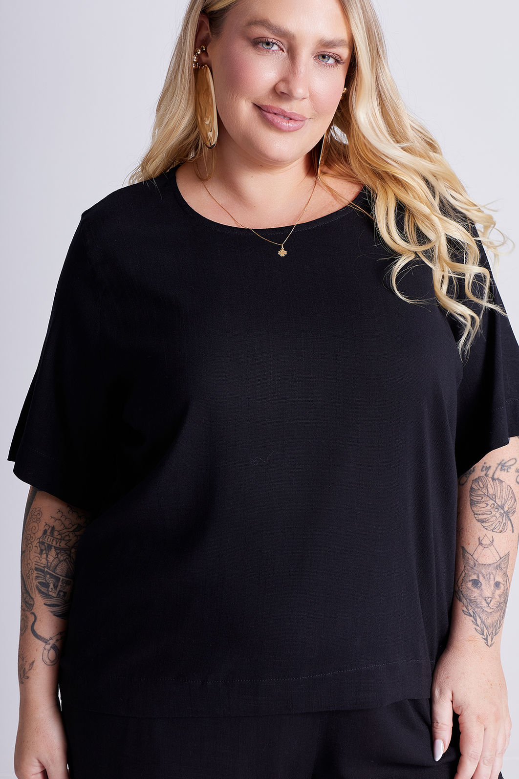 Blusa Chloe Preto Blusa Chloe Preto