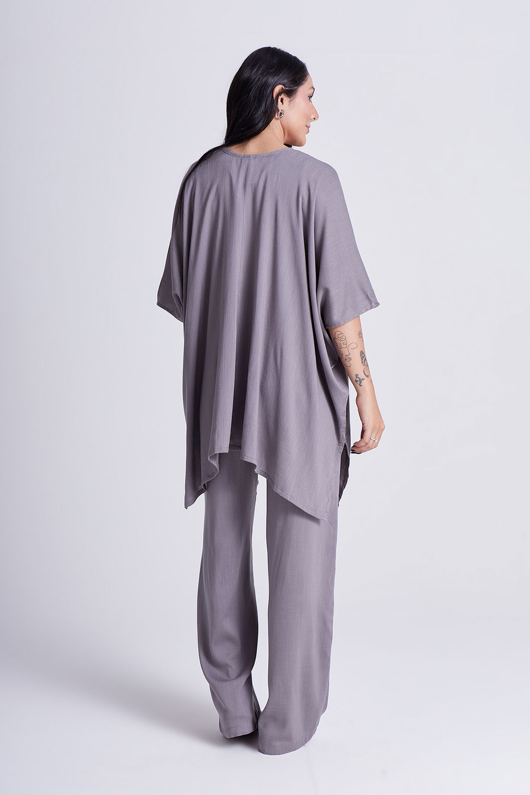 Kimono Eli Cinza Mineral Kimono Eli Cinza Mineral
