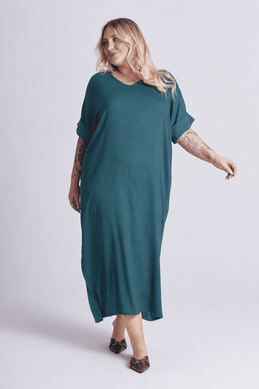 Vestido Elen Mediterrâneo Vestido Elen Mediterrâneo