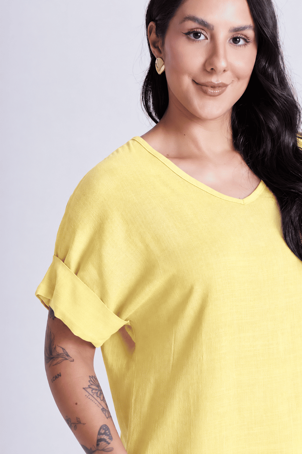 Vestido Elen Amarelo Vestido Elen Amarelo