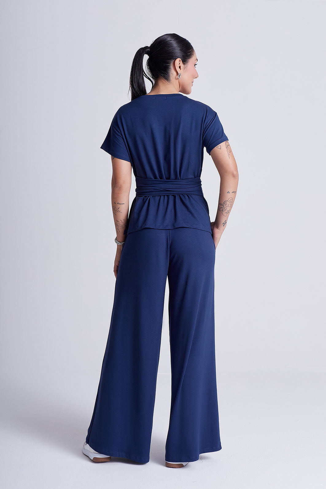 Conjunto Cora Azul Marinho Conjunto Cora Azul Marinho