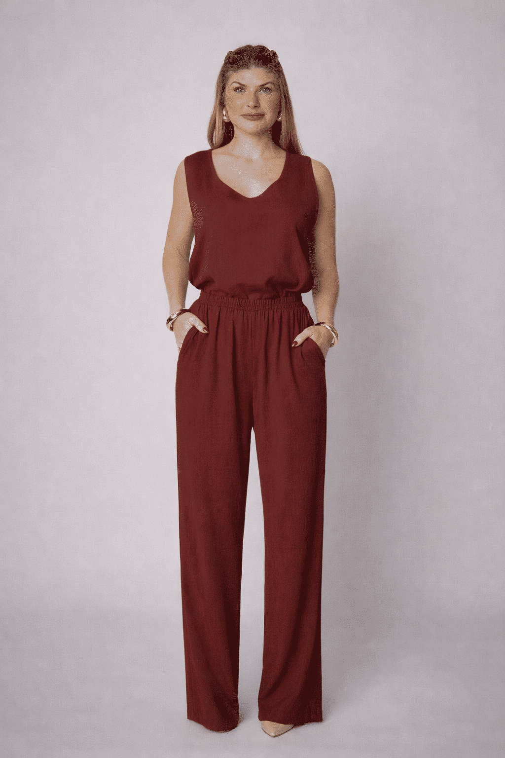 Conjunto Aline Romã - 3 Peças Conjunto Aline Romã - 3 Peças