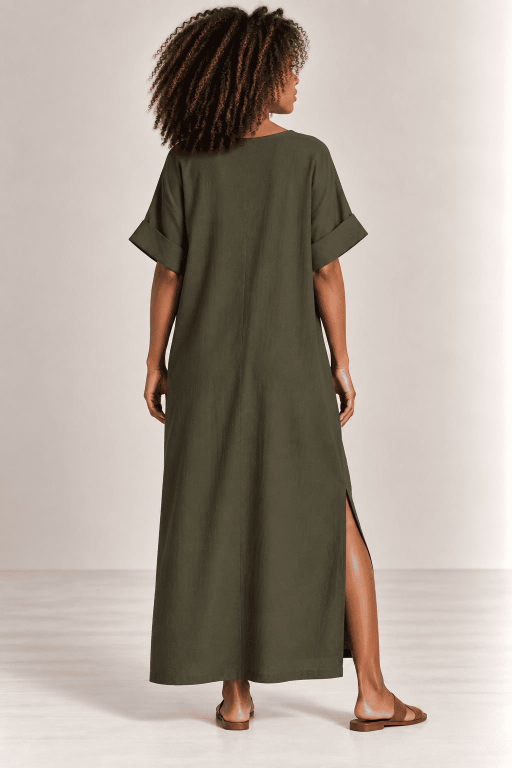 Vestido Elen Folha Seca Vestido Elen Folha Seca