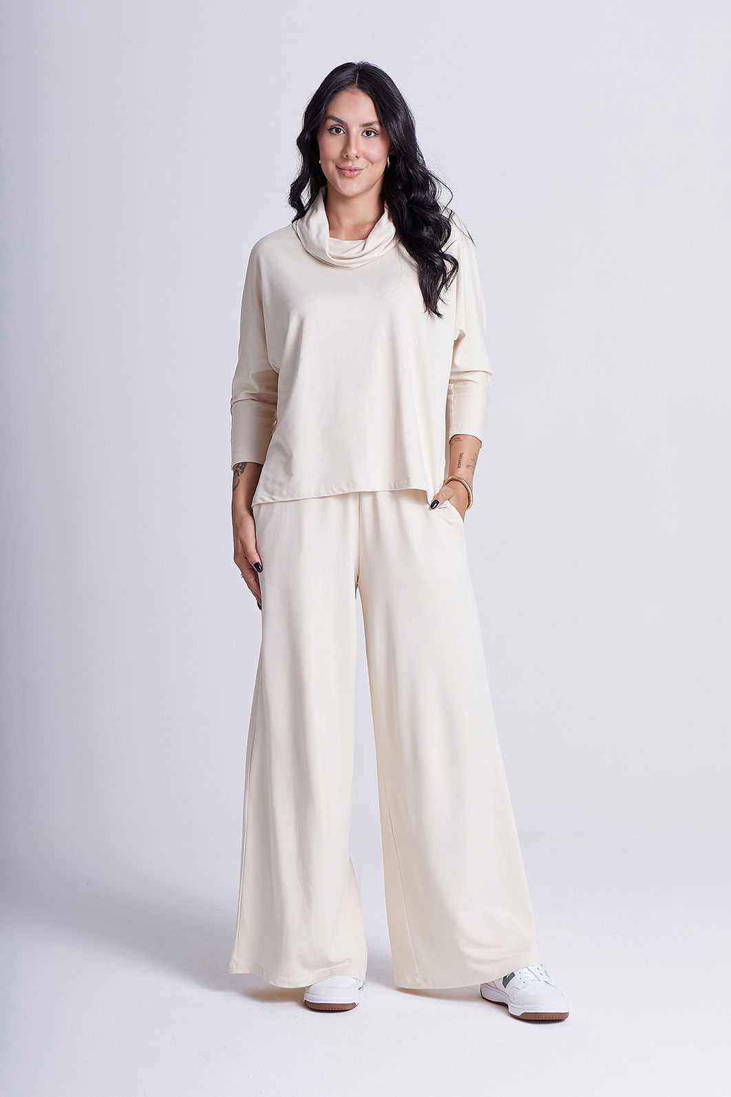 Blusa Agatha Baunilha Blusa Agatha Baunilha