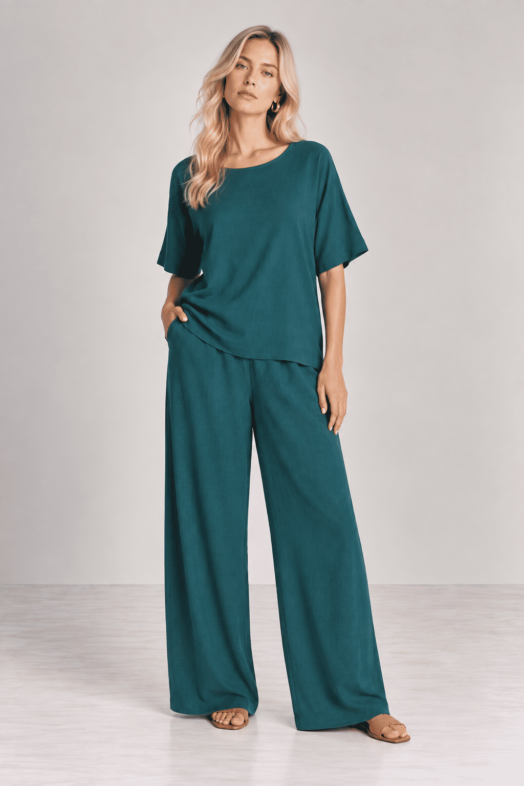Blusa Chloe Mediterrâneo Blusa Chloe Mediterrâneo