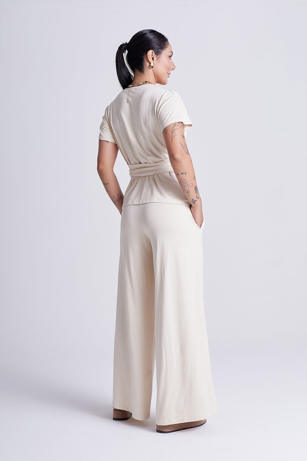 Blusa Cora Baunilha Blusa Cora Baunilha