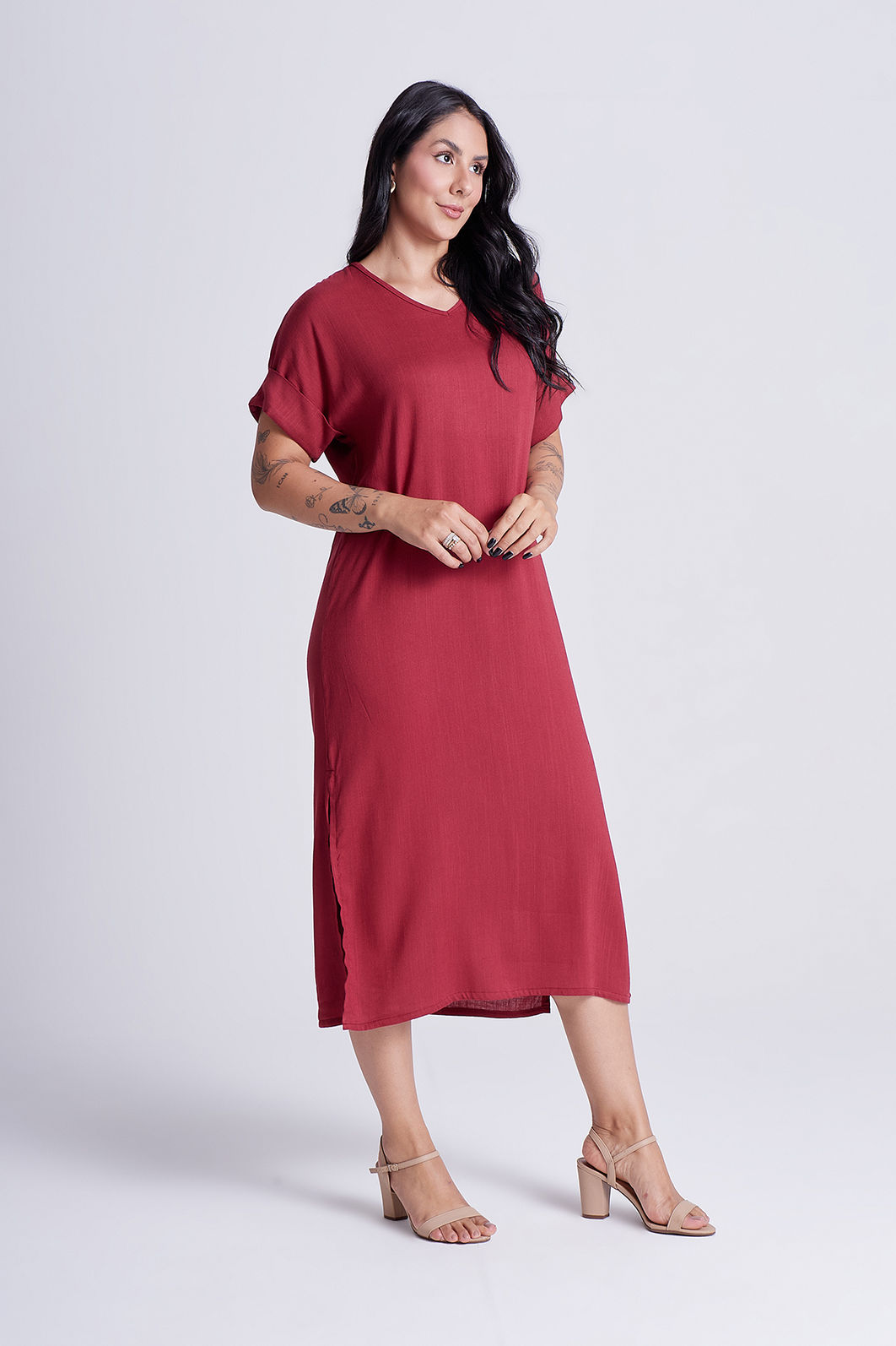Vestido Elen Romã Vestido Elen Romã