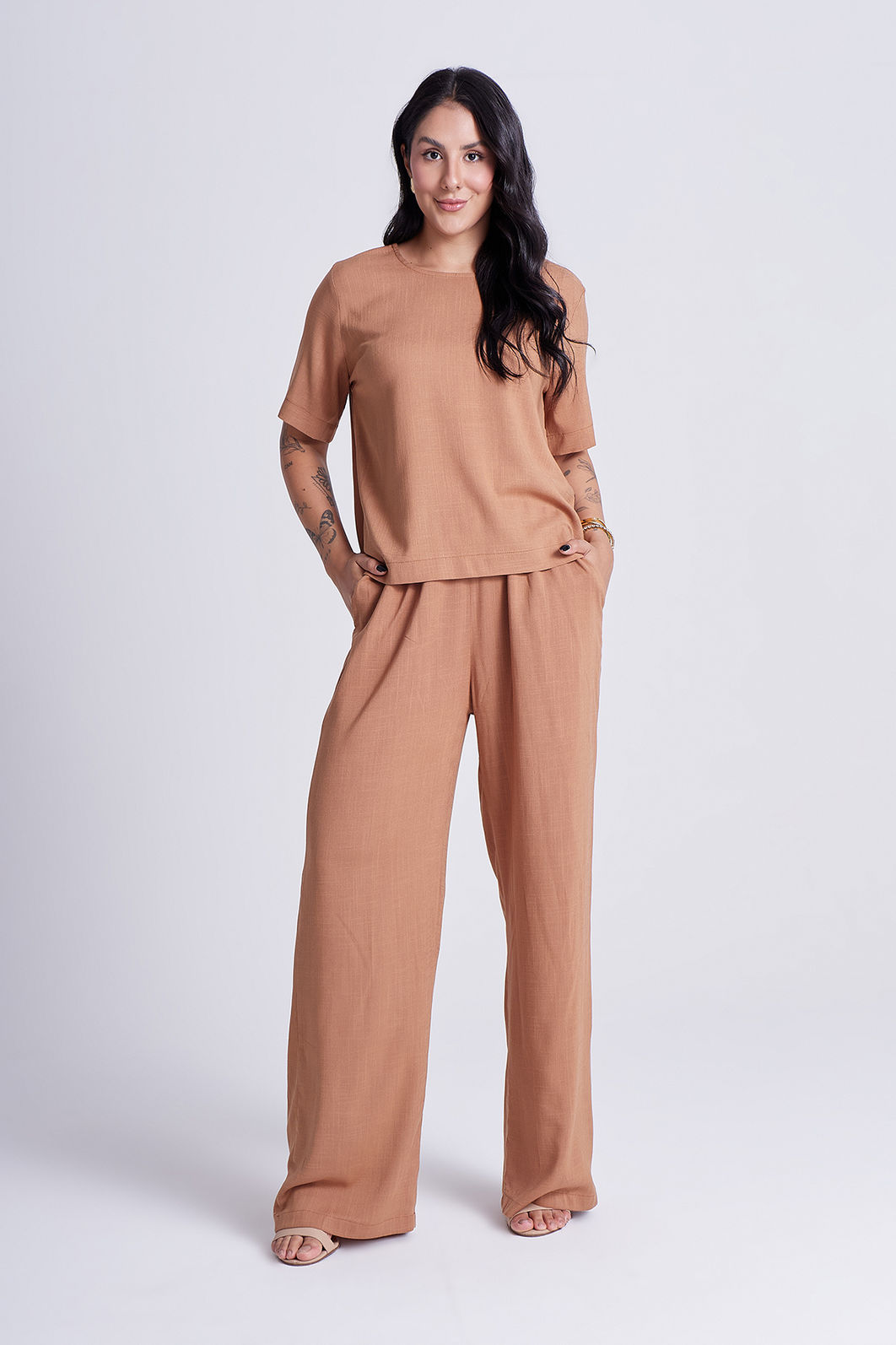 Calça Leonor Camel