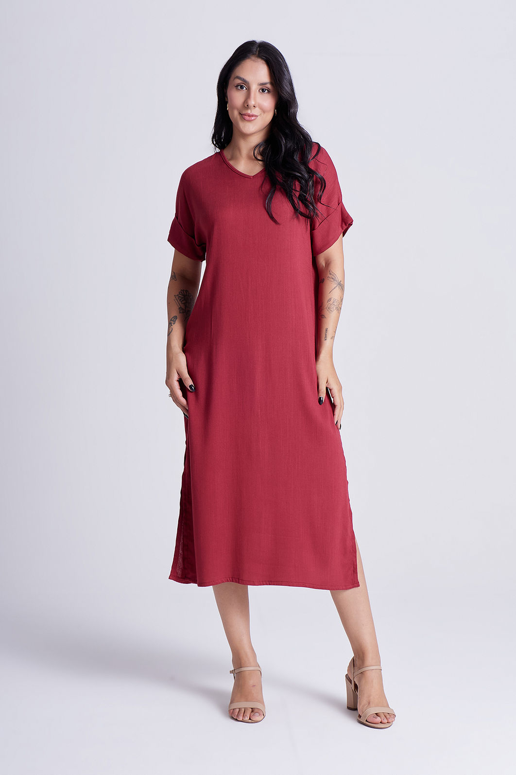 Vestido Elen Romã Vestido Elen Romã