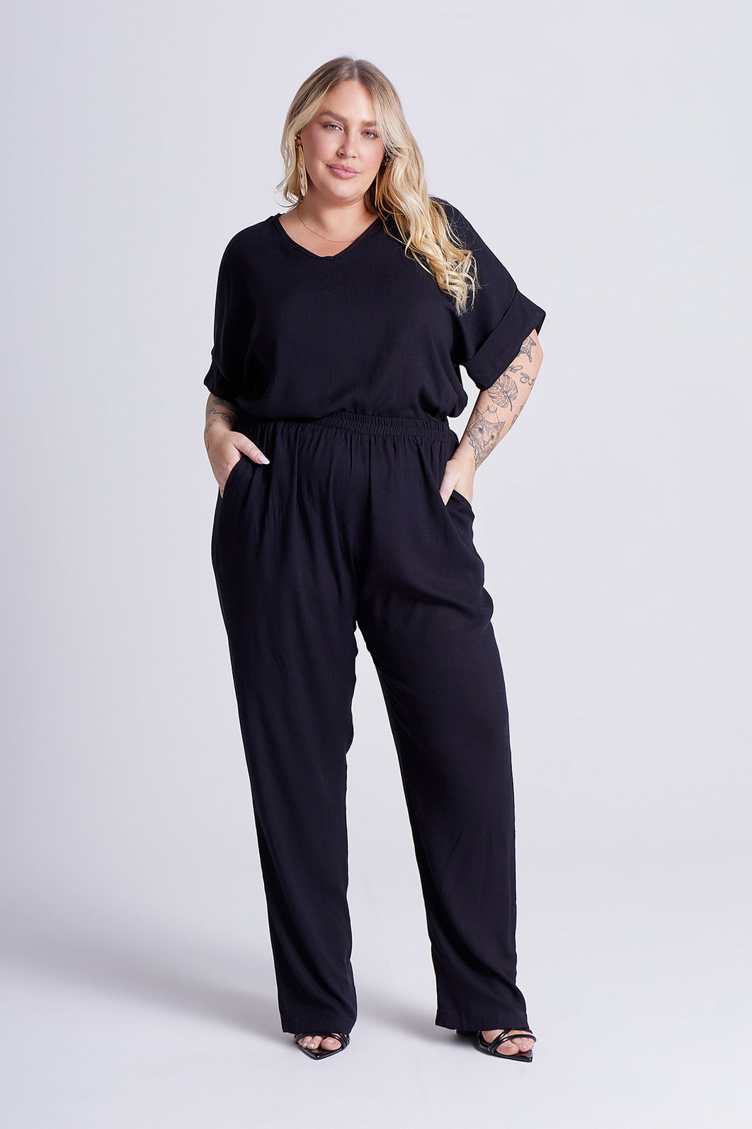 Conjunto Isadora Preto - 2 Peças Conjunto Isadora Preto - 2 Peças