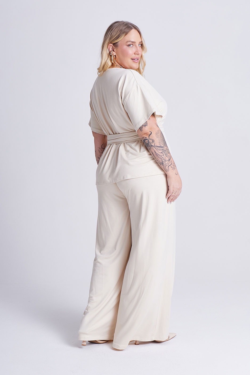 Blusa Cora Baunilha Blusa Cora Baunilha