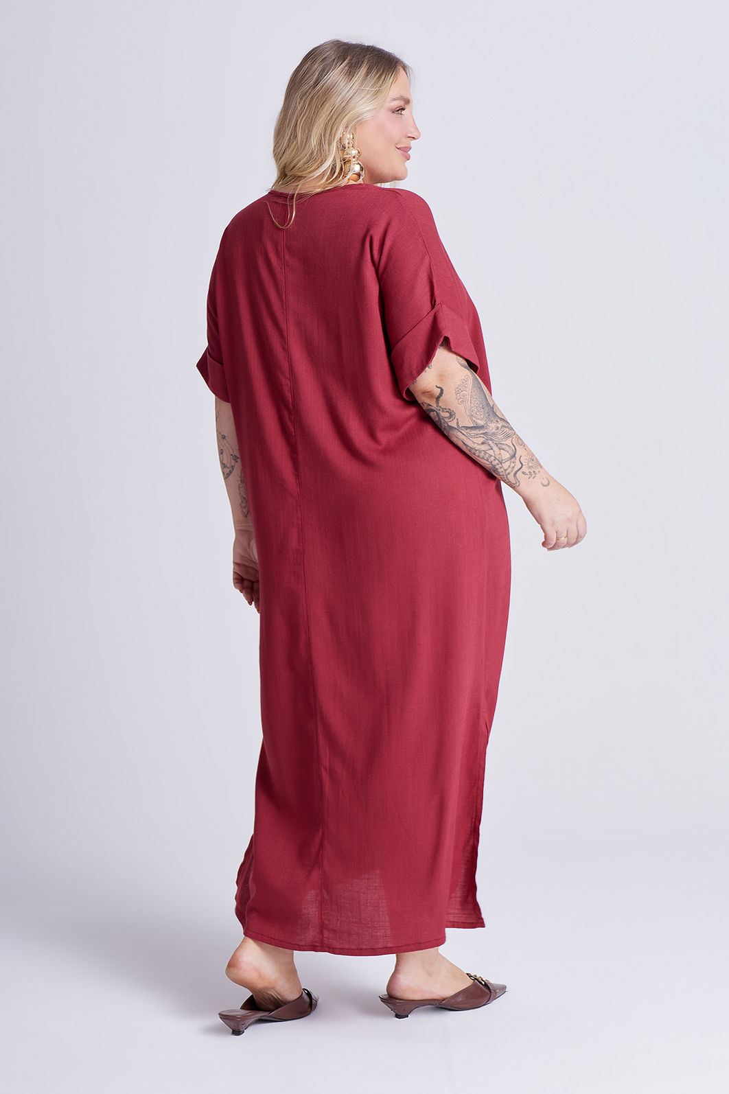 Vestido Elen Romã Vestido Elen Romã