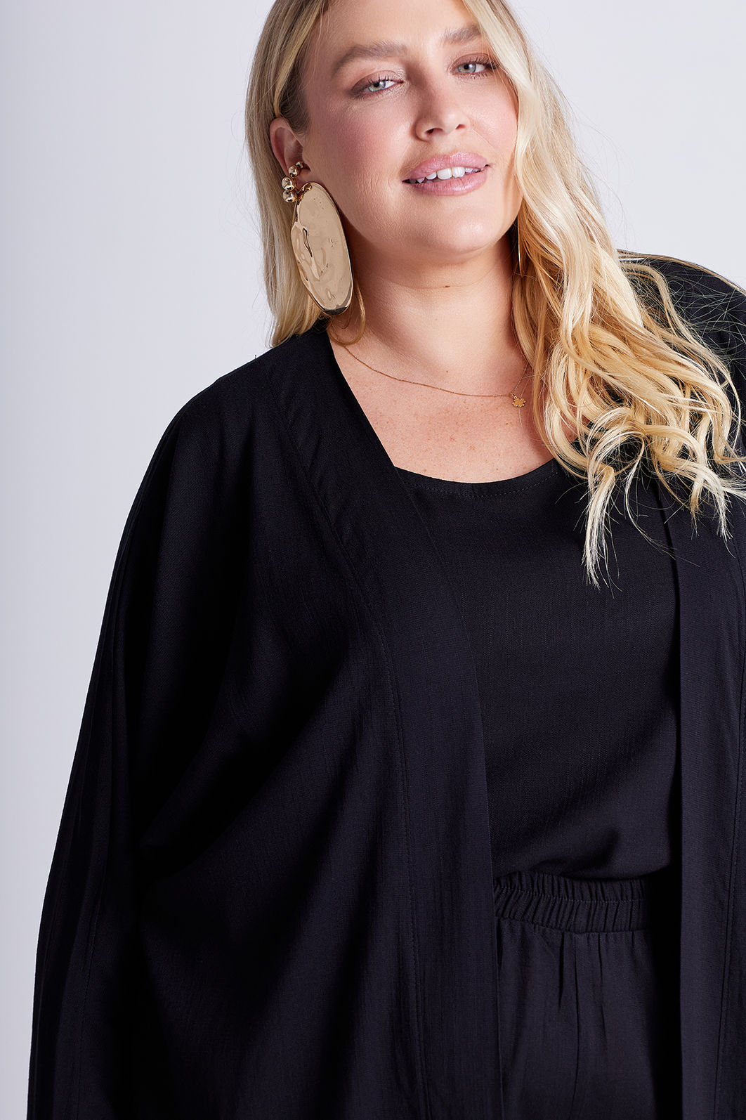 Kimono Aline Preto Kimono Aline Preto