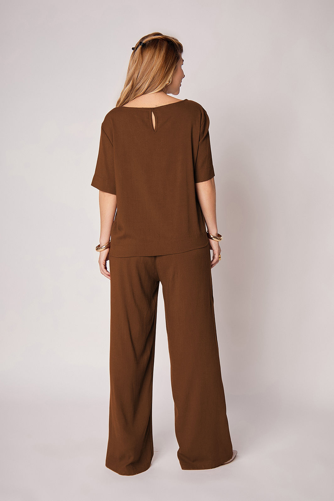 Calça Leonor Marrom