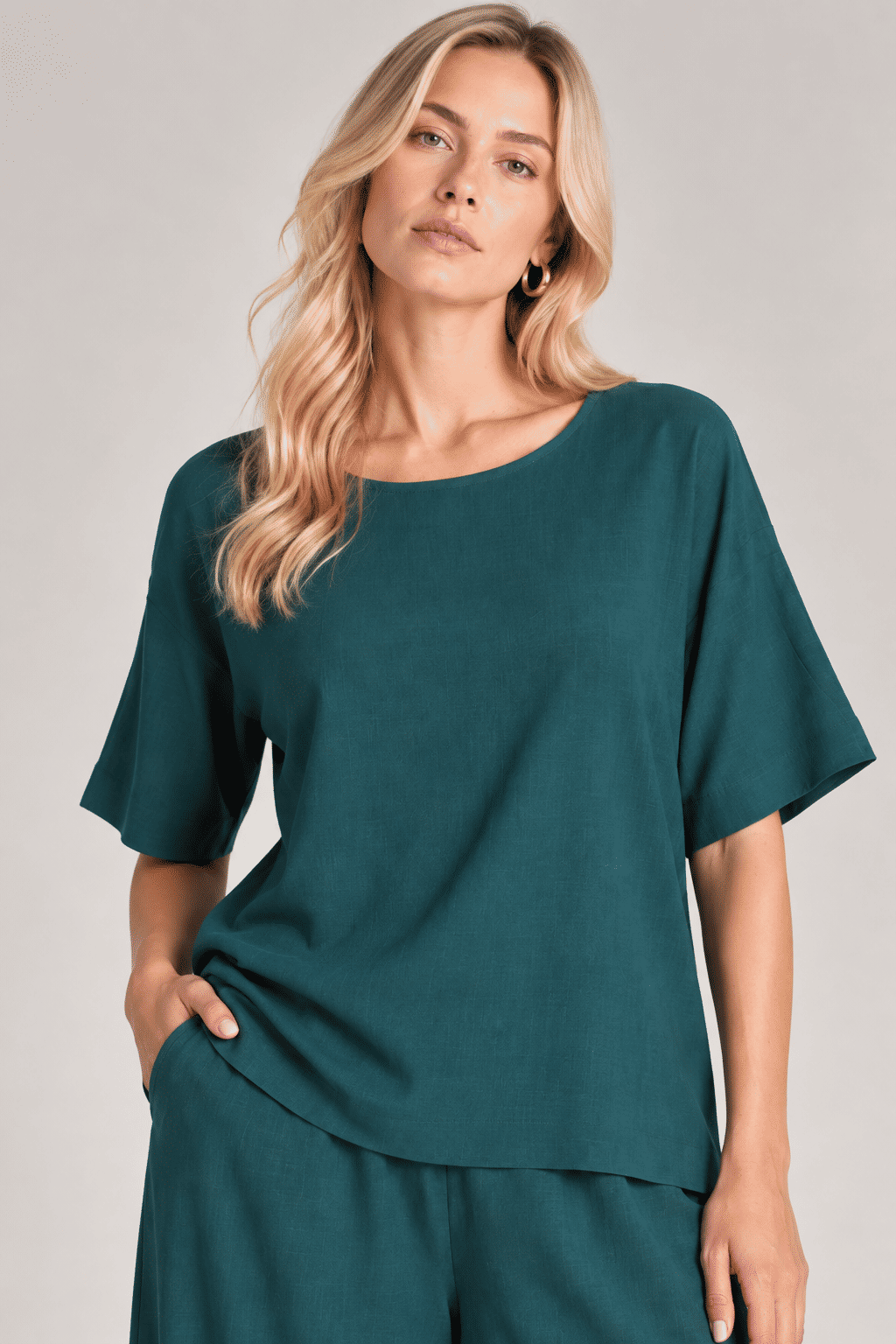 Blusa Chloe Mediterrâneo Blusa Chloe Mediterrâneo