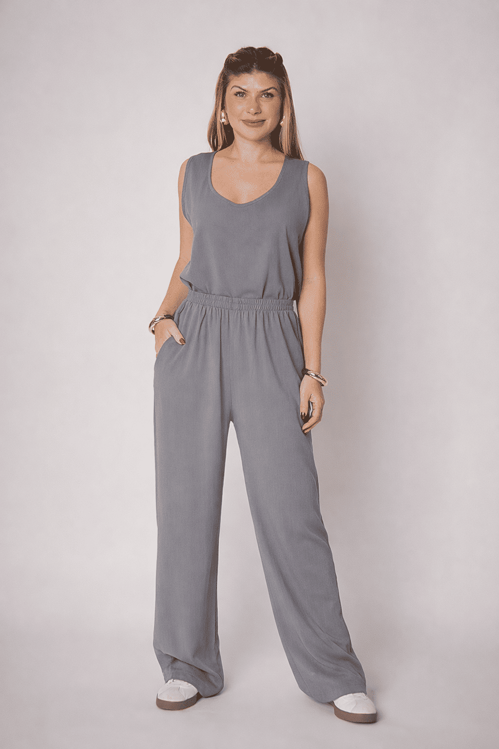 Calça Leonor Cinza Mineral