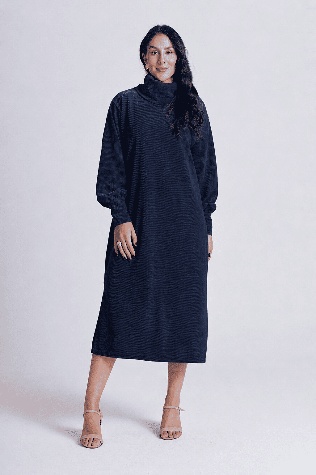 Vestido Caterine Azul Marinho Vestido Caterine Azul Marinho