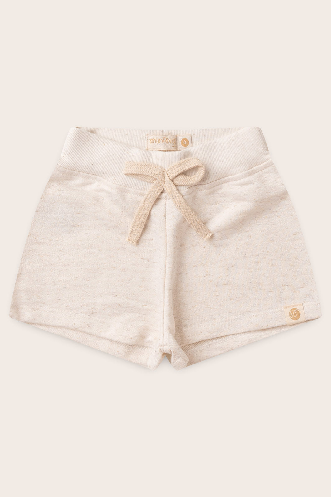 Conjunto Menina Regata Azul Anil e Shorts Off Natural