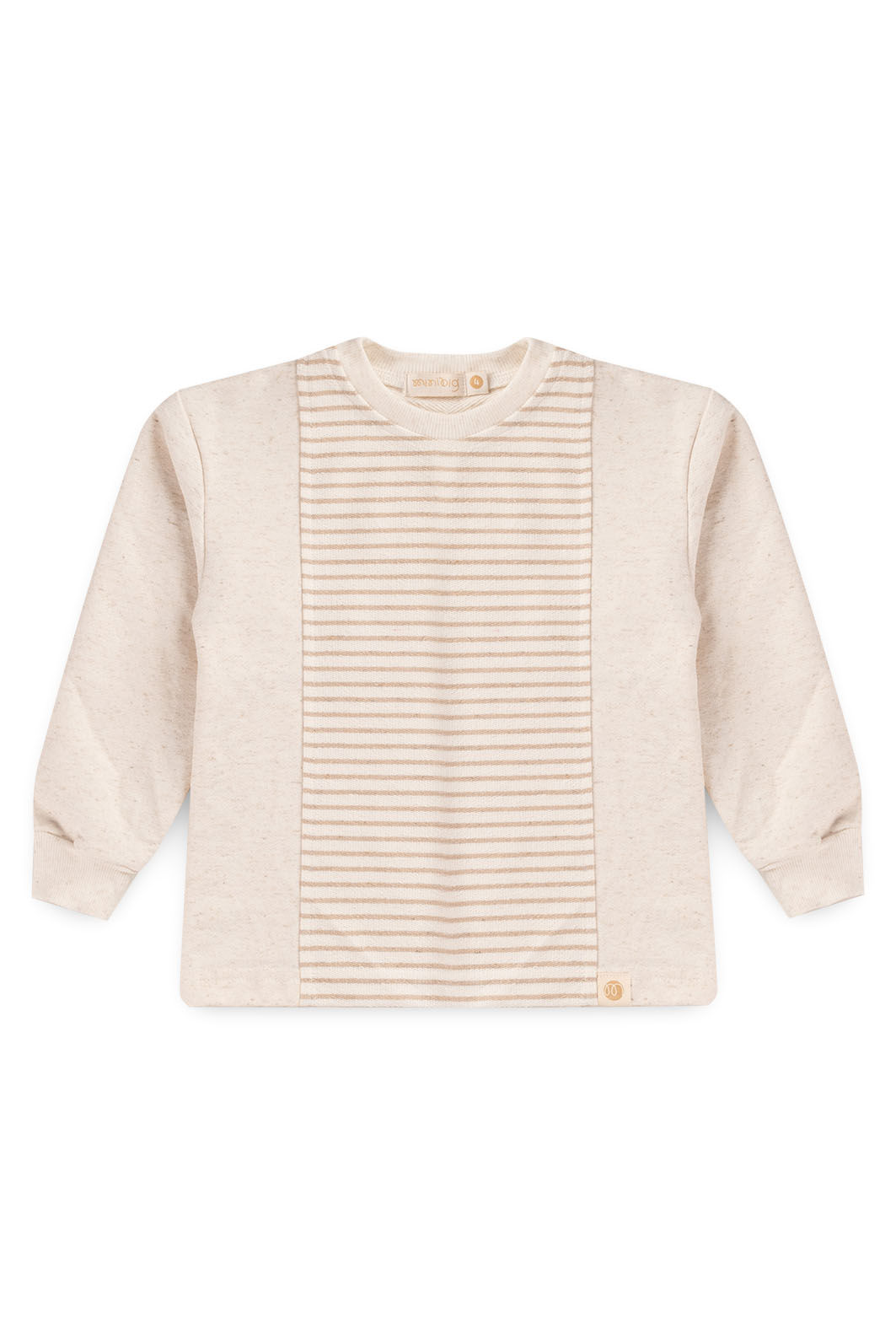 Combo 2 Blusas - Blusa Henley Com Botões Verde Acqua  + Blusa Moletom Duo Listrado/Off Combo 2 Blusas - Blusa Henley Com Botões Verde Acqua  + Blusa Moletom Duo Listrado/Off