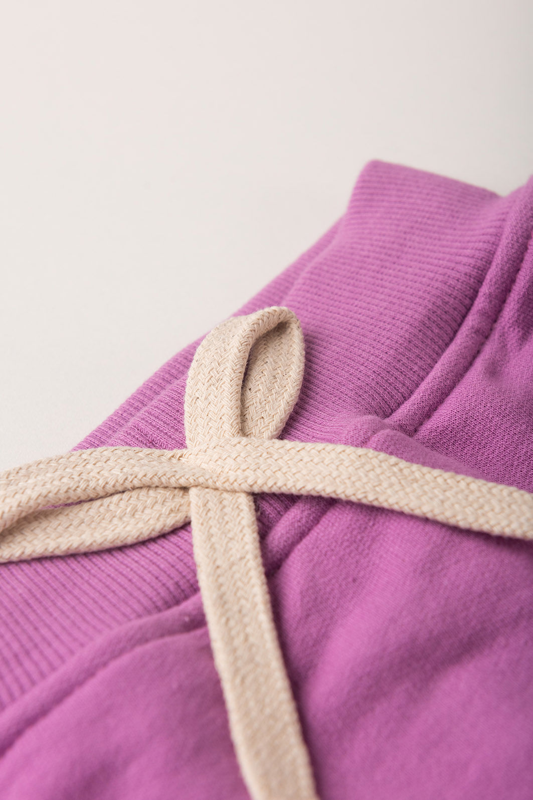 Shorts Saia Menina 100% Algodão Sustentável - Lilás Lavanda