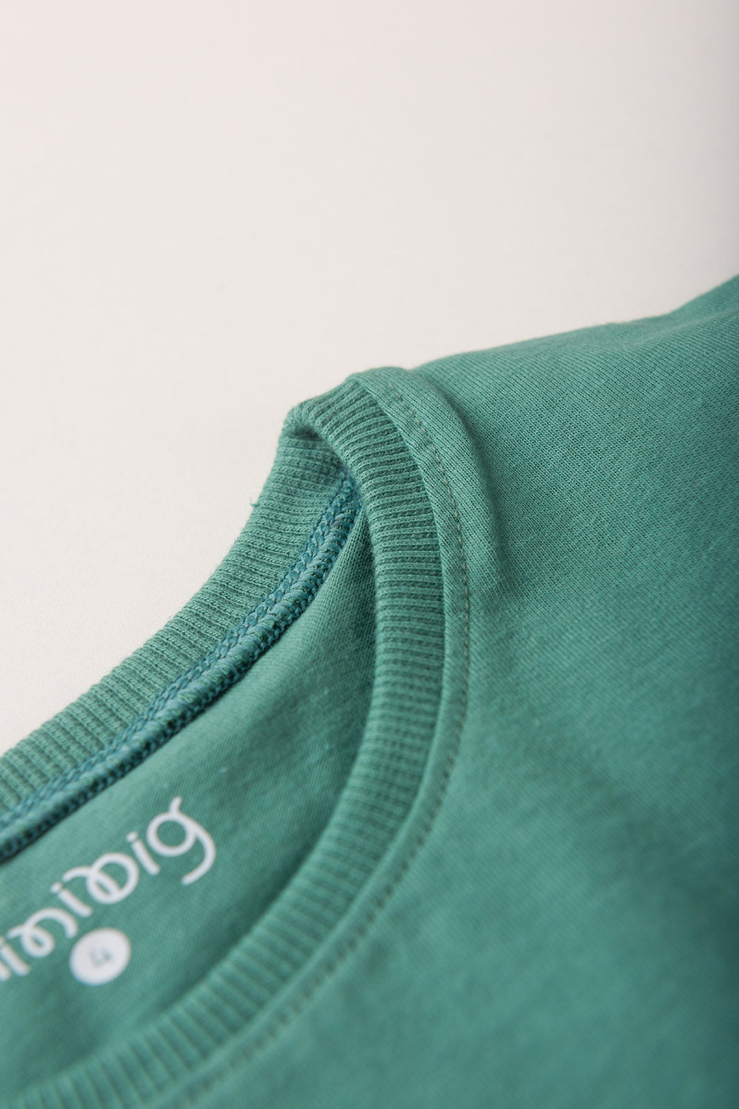 Conjunto Menina Blusa Manga Japonesa Verde Folha e Shorts Off Natural Conjunto Menina Blusa Manga Japonesa Verde Folha e Shorts Off Natural