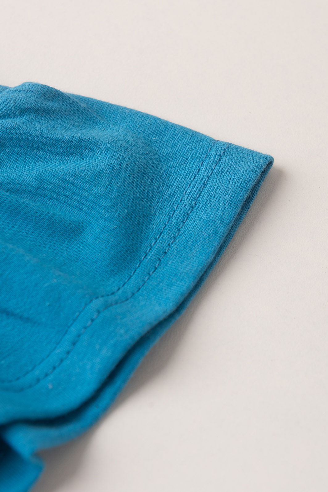 Shorts Babado Menina 100% Sustentável - Azul Turquesa