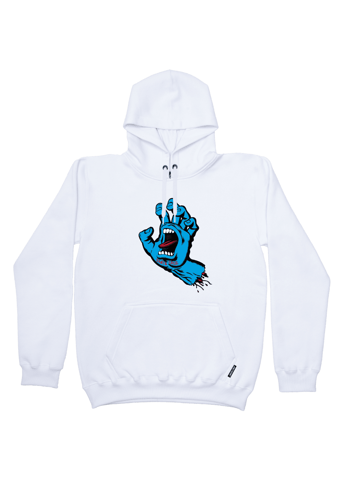 Moletom Santa Cruz Screaming Hand Front Ollies Point Skate Shop