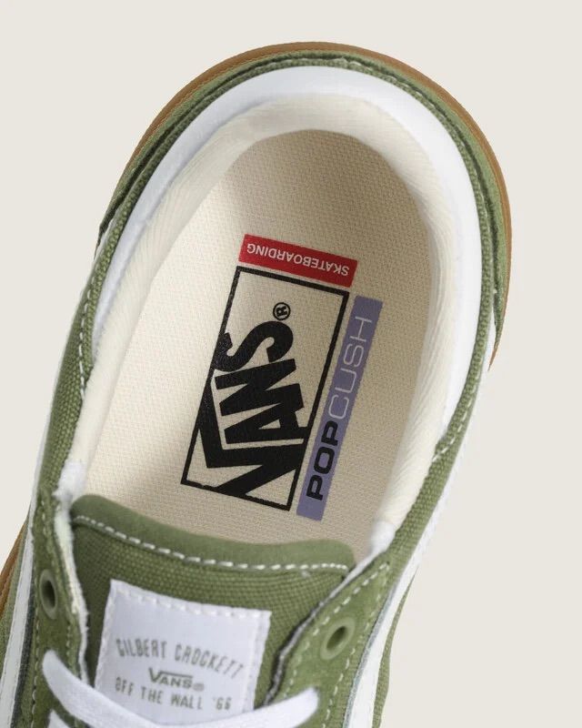 Tênis Vans Gilbert Crockett 2 Skate Loden green white Tênis Vans Gilbert Crockett 2 Skate Loden green white