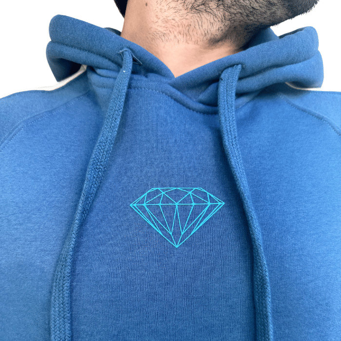 Disha Conjuntos Adidas Hombre Azul Blusa Moletom Moletom Diamond