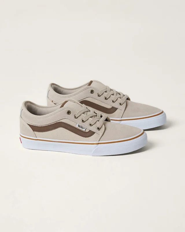 Tênis Chukka Low Sidestripe Skate Espresso Khaki Tênis Chukka Low Sidestripe Skate Espresso Khaki