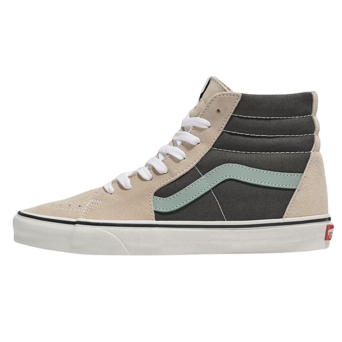 V1002001090094 Tênis Vans Sk8-Hi Suede Pop Canvas Brown