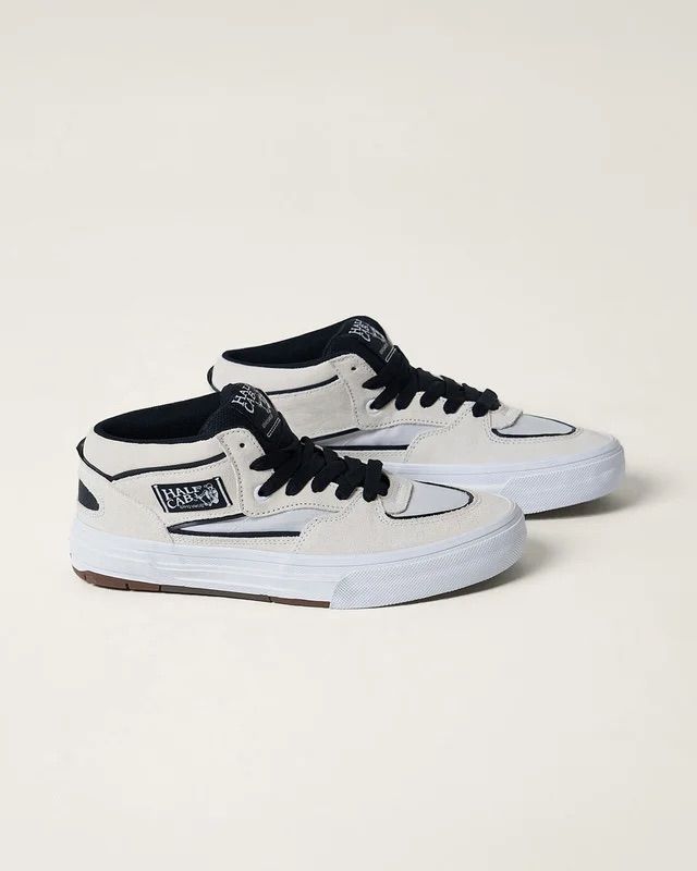 Tênis Skate Half Cab Wafflecup White Black Tênis Skate Half Cab Wafflecup White Black