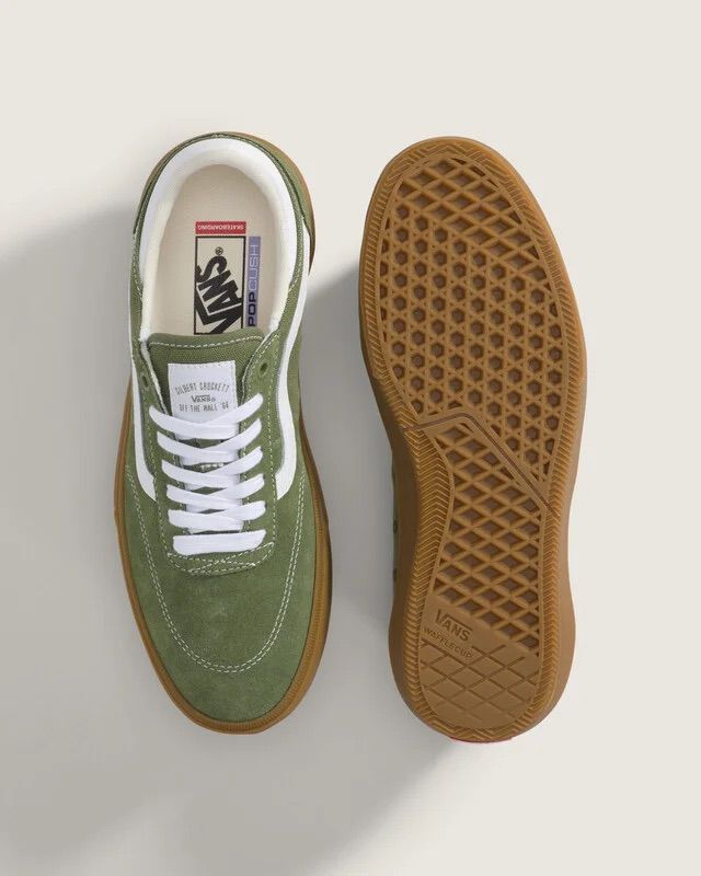 Tênis Vans Gilbert Crockett 2 Skate Loden green white Tênis Vans Gilbert Crockett 2 Skate Loden green white